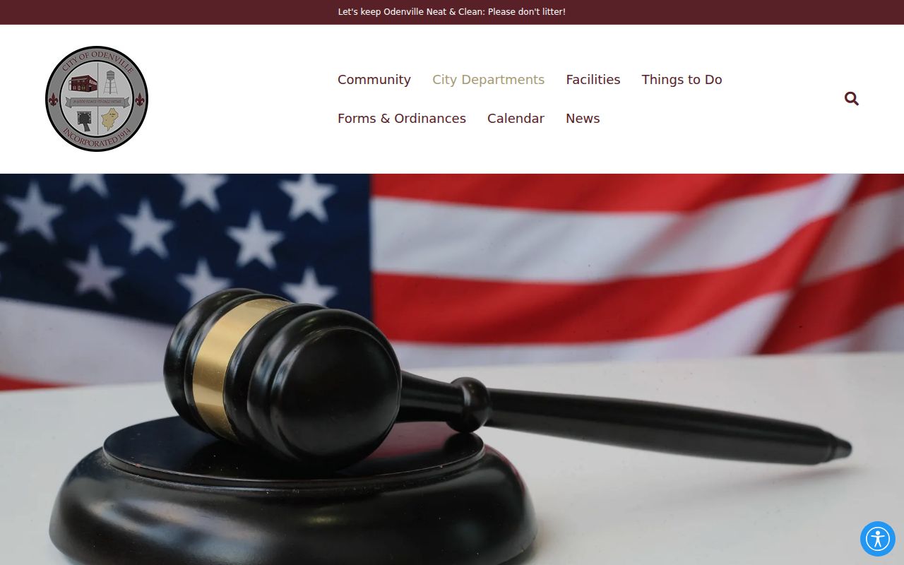 Odenville municipal court docket information